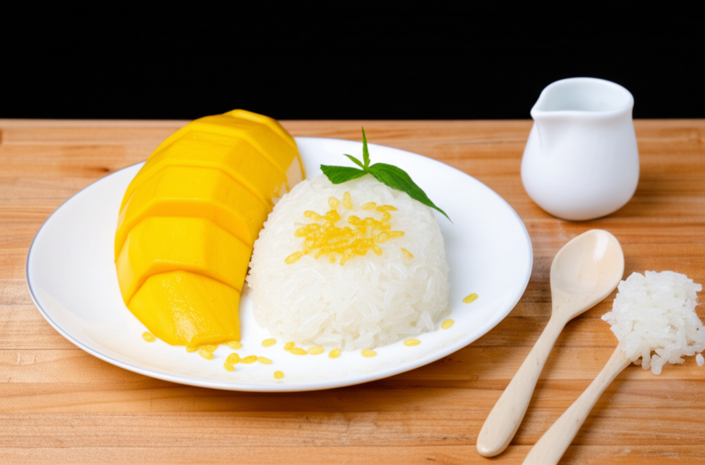 망고 스티키 라이스 (Mango Sticky Rice)