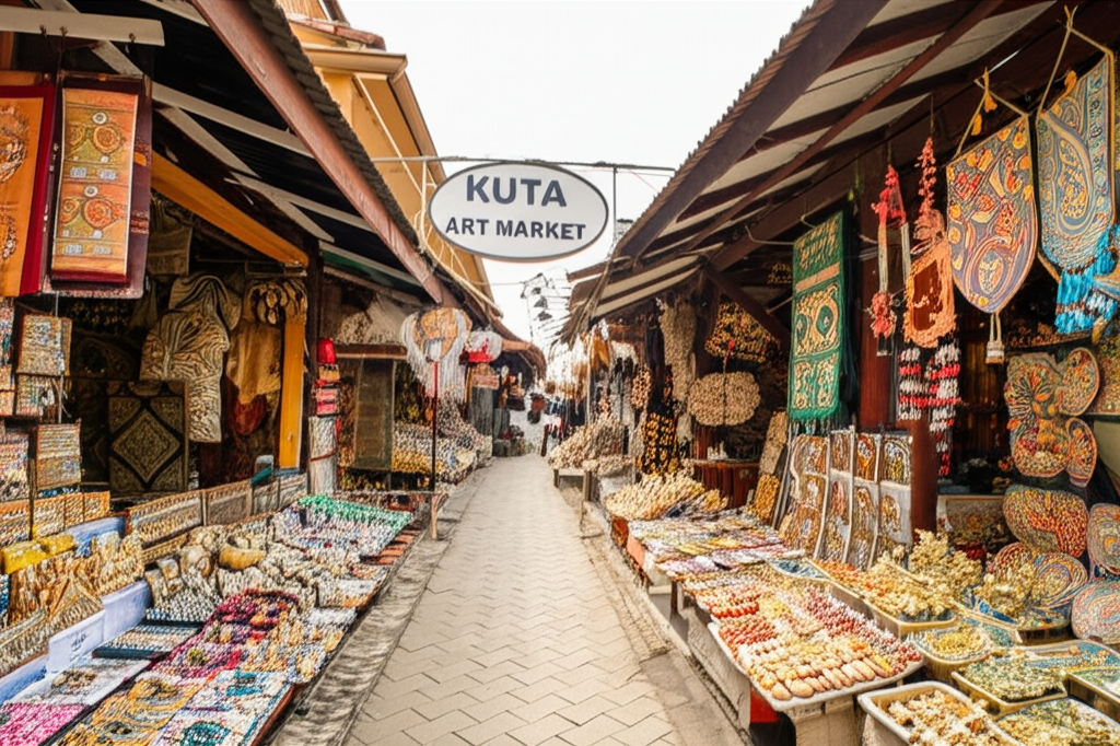 📍크루타 시장 (Kuta Art Market)