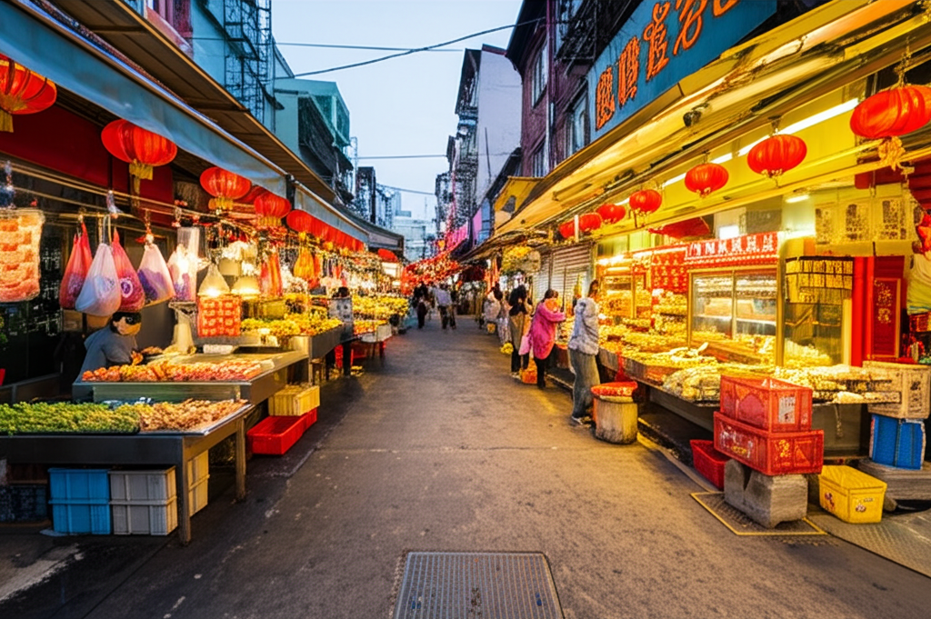 📍차이나타운 거리 시장 (Chinatown Street Market)